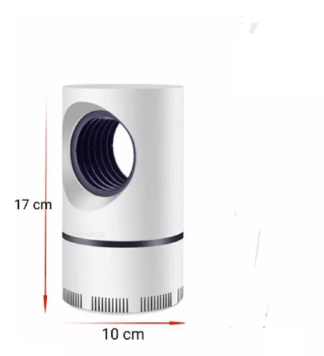 Lámpara Repelente de Mosquitos Mata Zancudos 360° con Luz UV – USB Silenciosa y Segura