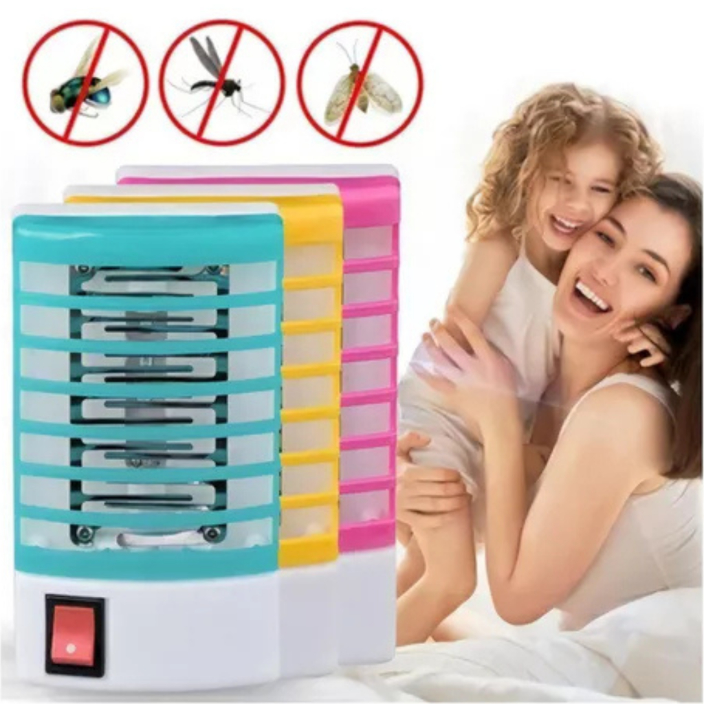 Lámpara Mata Mosquitos SA329 – Pack x3 (Enchufe de Pared)