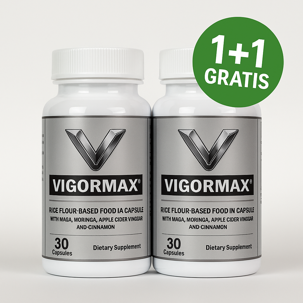 Vigor Max Hombre – Energía y Vitalidad Natural (2x1 Oferta)