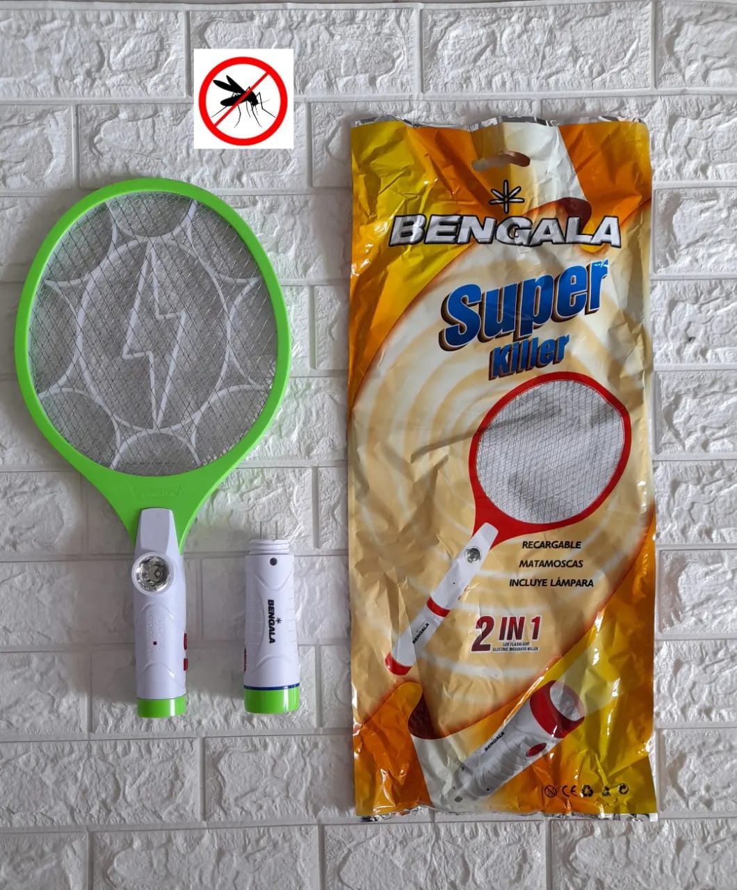 Tu aliado contra los mosquitos – Raqueta Mata Zancudos 008 con Luz