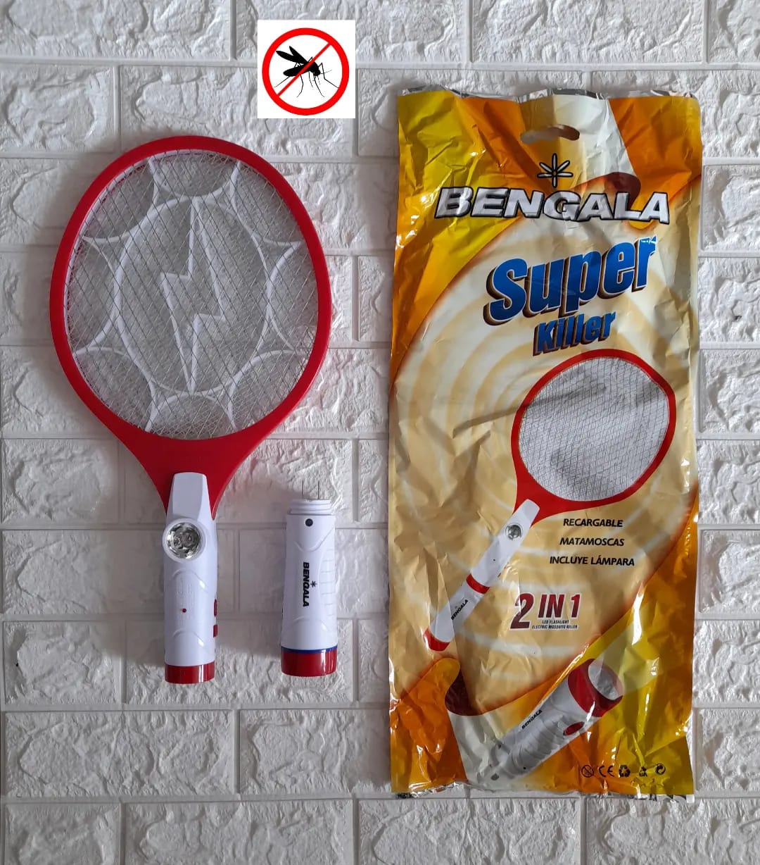 Tu aliado contra los mosquitos – Raqueta Mata Zancudos 008 con Luz