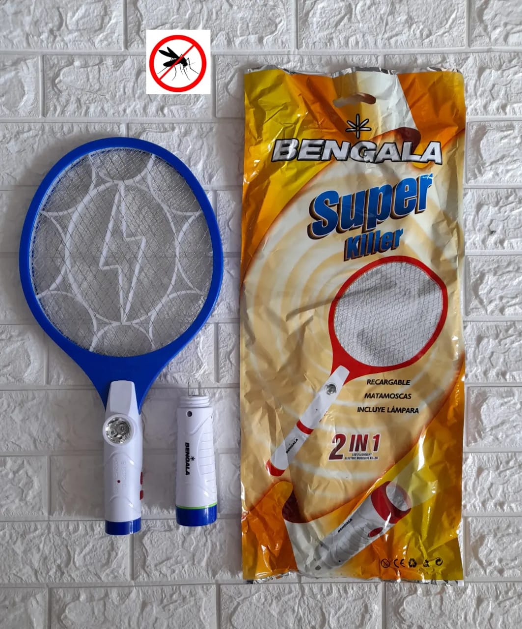 Tu aliado contra los mosquitos – Raqueta Mata Zancudos 008 con Luz