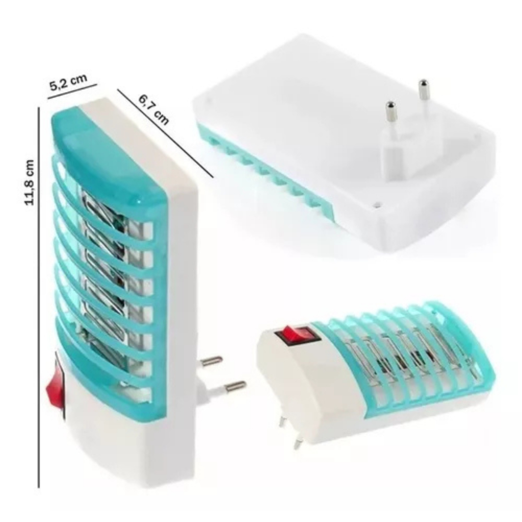 Lámpara Mata Mosquitos SA329 – Pack x3 (Enchufe de Pared)
